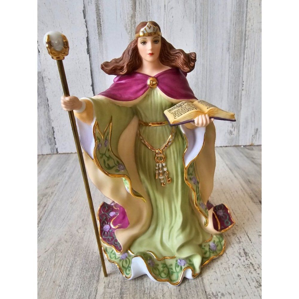 Lenox evil‎ enchantress legendary princess porcelain figurine statue